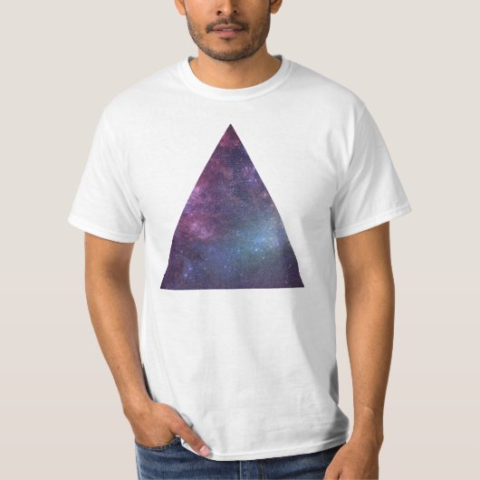 宇宙の三角形(基本) Tシャツ (正面)