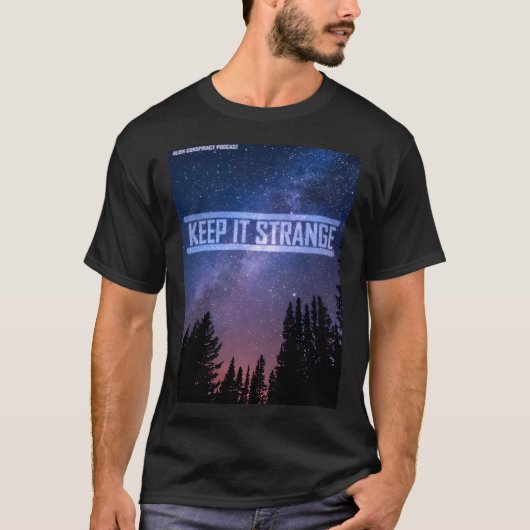 宇宙の不思議な出来事 Tシャツ (正面)