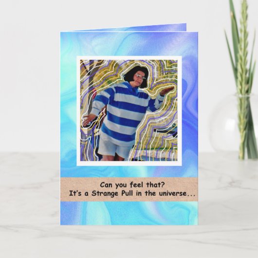 宇宙の不思議な引き込み カード (正面)