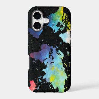 宇宙の世界のiPhoneの場合