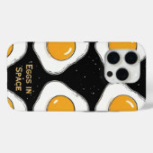 宇宙の中の卵の楽しいデザイン Case-Mate iPhoneケース (裏面 (横))