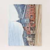 宇宙の中心での銀行通り ジグソーパズル (縦)