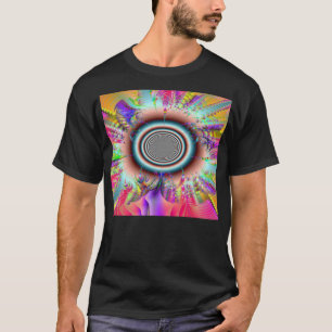 宇宙の中心-黒いTシャツ Tシャツ