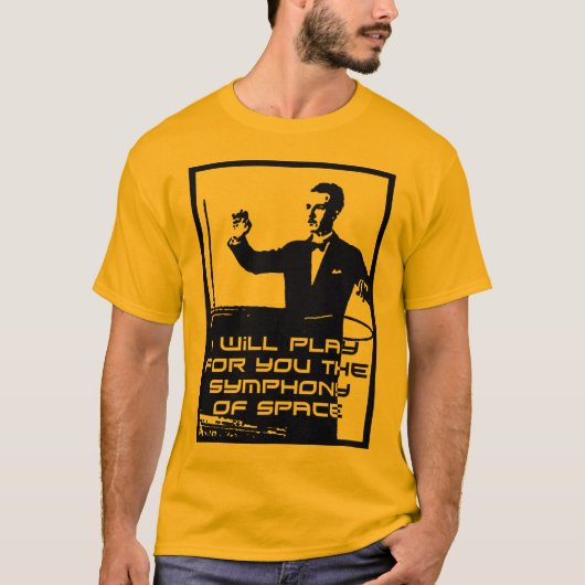 宇宙の交響曲 Tシャツ (正面)