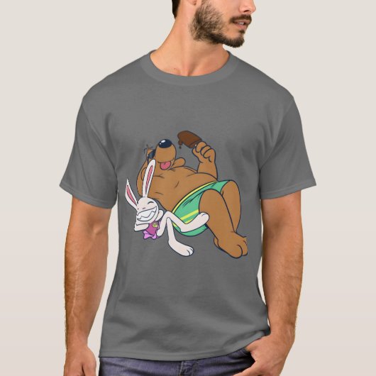 宇宙の住人 サムとメイピカル フィクション Tシャツ (正面)