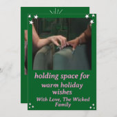 「宇宙の保持パーソナライズされた」 シーズンカード (正面/裏面)