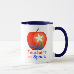 宇宙の信号器のマグの先生(青い) マグカップ