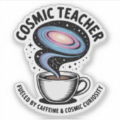 宇宙の先生 | 笑える銀河コーヒー & ミステリー シール (正面)