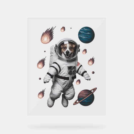 宇宙の冒険 アクリルサイン (正面)