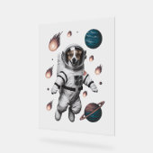 宇宙の冒険 アクリルサイン (傾斜)