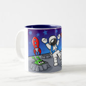宇宙の冒険 ツートーンマグカップ (正面左)