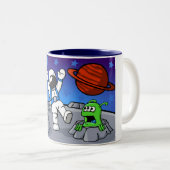 宇宙の冒険 ツートーンマグカップ (正面右)