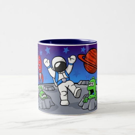 宇宙の冒険 ツートーンマグカップ (中央)