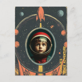 宇宙の冒険 ポストカード