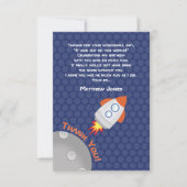 宇宙の冒険 招待状 (正面)