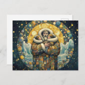 「宇宙の冬の暖かさ」 ポストカード (正面/裏面)