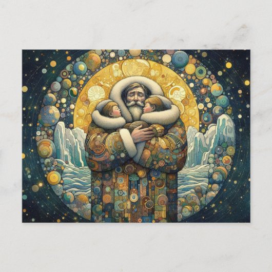 「宇宙の冬の暖かさ」 ポストカード (正面)