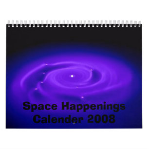 宇宙の出来事のカレンダー2008年 カレンダー