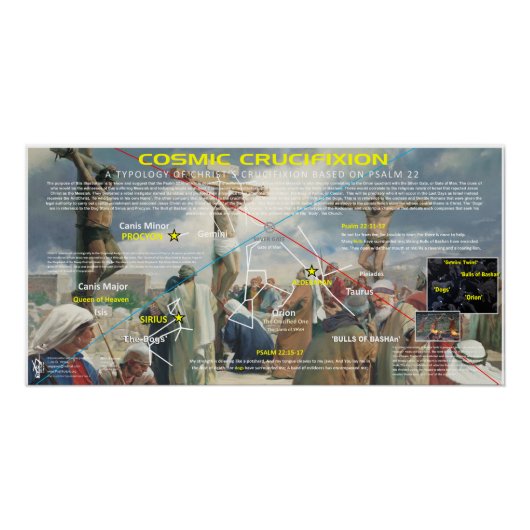宇宙の十字架刑 ポスター (正面)