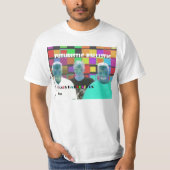 宇宙の収穫機の未来派の弾道 Tシャツ (正面)