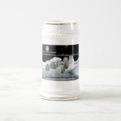 宇宙の収穫機ビールステイン ビールジョッキ (中央)