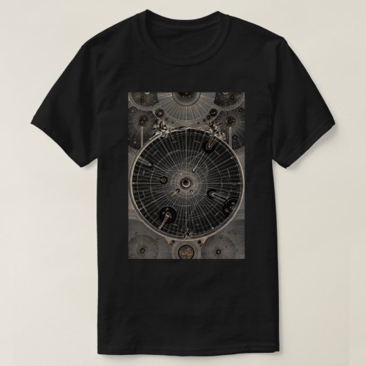 宇宙の古代の概要ピタゴラス・セレスト Tシャツ (デザイン正面)