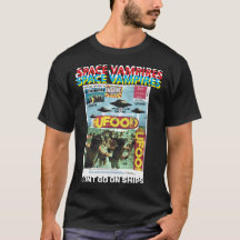 宇宙の吸血鬼 基本のダークTシャツ