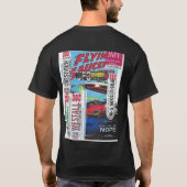 宇宙の吸血鬼 基本のダークTシャツ Tシャツ (裏面)