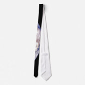 宇宙の地球そして月 ネクタイ (裏面)