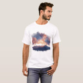 宇宙の塵に溶ける丘のネビュラホライズンD Tシャツ (正面フル)