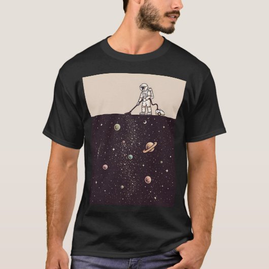 宇宙の塵 Tシャツ (正面)