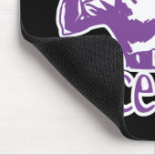 宇宙の士官候補生の紫色 マウスパッド (コーナー)