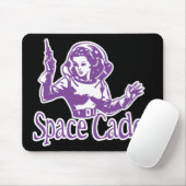 宇宙の士官候補生の紫色 マウスパッド (マウス)