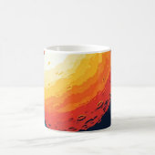宇宙の夕焼けマグカップ コーヒーマグカップ (中央)