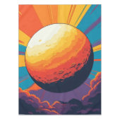 宇宙の夕焼け テーブルクロス (正面)