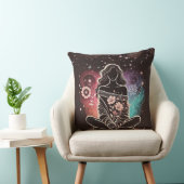 宇宙の夢の中の穏やかなフローラ クッション (椅子)