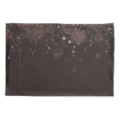 宇宙の夢の中の穏やかなフローラ 枕カバー (裏面-左)