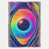 宇宙の夢の目 スローブランケット (正面縦)