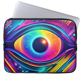 宇宙の夢の目 ラップトップスリーブ
