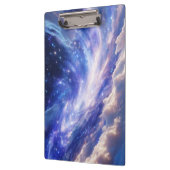 宇宙の夢の風景：渦巻く星空と星空の夜 クリップボード (左)