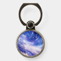 宇宙の夢の風景：渦巻く星空と星空の夜