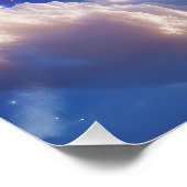 宇宙の夢の風景：渦巻く星空と星空の夜 ポスター (コーナー)