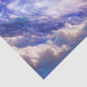 宇宙の夢の風景：渦巻く星空と星空の夜 薄葉紙 (詳細)