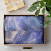 宇宙の夢の風景：渦巻く星空と星空の夜 薄葉紙 (ギフト)