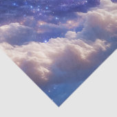 宇宙の夢の風景：渦巻く星空と星空の夜 薄葉紙 (詳細)