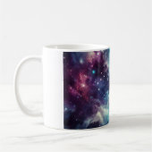 宇宙の夢マグカップ - 宇宙を一口 コーヒーマグカップ (左)