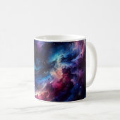 宇宙の夢マグカップ - 宇宙を一口 コーヒーマグカップ (正面右)