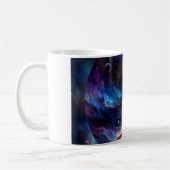 宇宙の夢マグカップ - 宇宙を一口 コーヒーマグカップ (左)