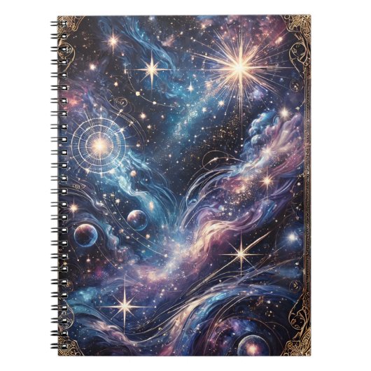 宇宙の夢 コズミックギャラクシー ノートブック (正面)