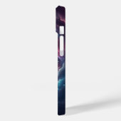 宇宙の夢 銀河星雲 ピンクとパープルの星空 Case-Mate iPhoneケース (裏面 / 左)